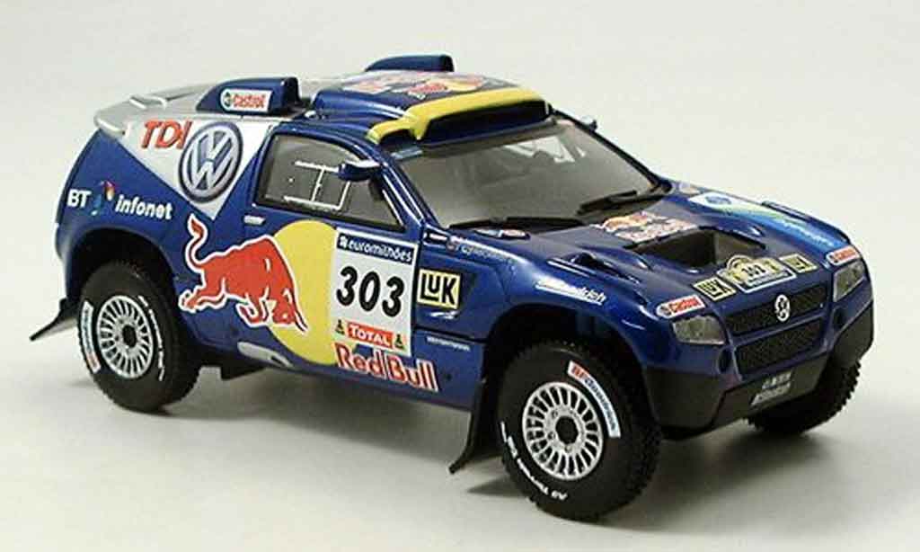 Volkswagen Touareg 1/43 Norev race no.303 rallye dakar 2006 modelauto