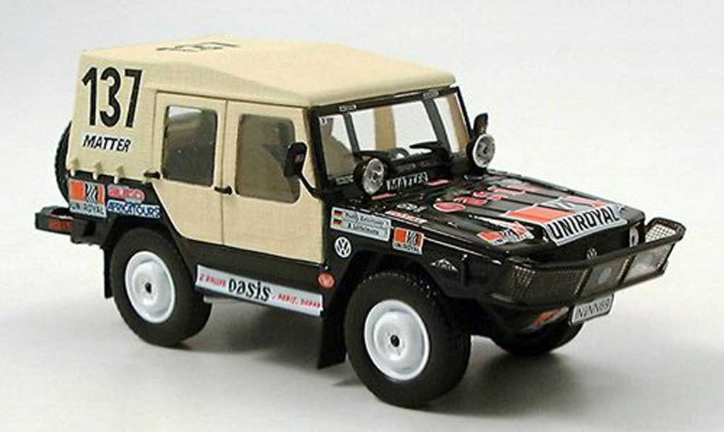 Volkswagen Iltis 1/43 Norev No.137 Paris Dakar Rally 1980 modelauto