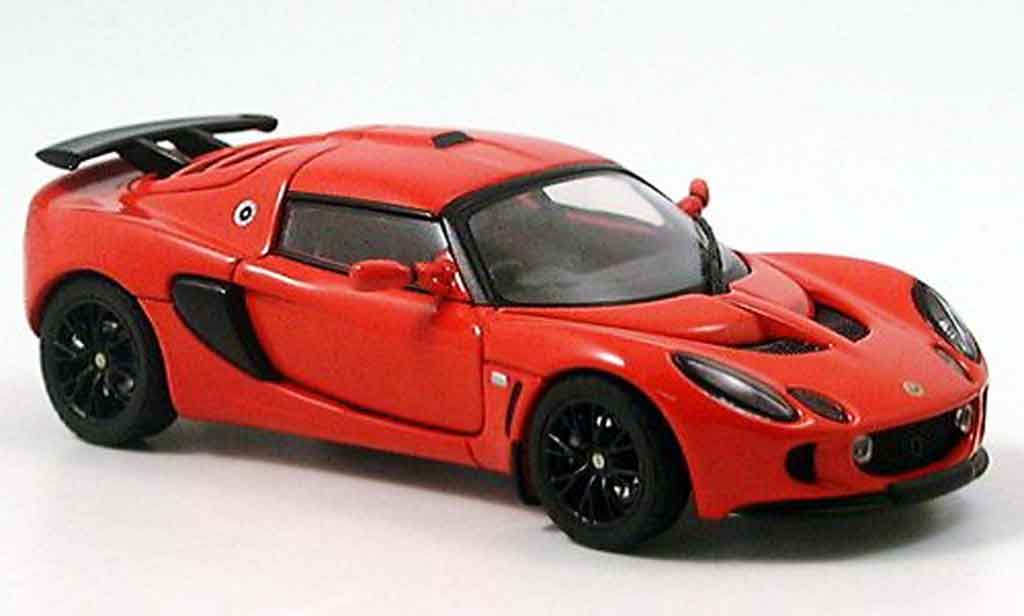 Lotus Exige 1/43 Autoart mk ii rood 2005 modelauto