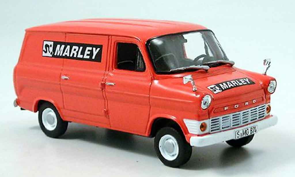 Ford Transit 1/43 Norev Kasten 1969 modelauto