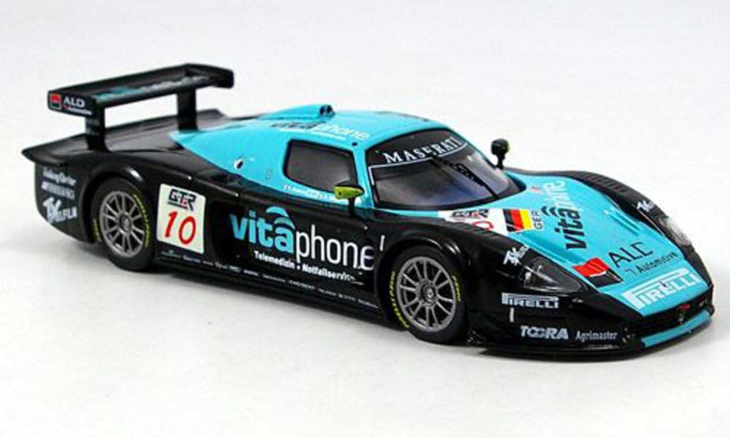 Maserati MC12 1/43 IXO No.10 Vitaphone FIA GT Monza Babini-Biagi 2005 modelauto
