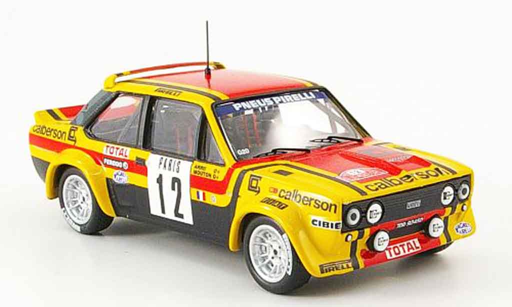 Fiat 131 1/43 IXO Abarth Gr.4 MonteCarlo No.12 Mouto Arrii 1980 modelauto