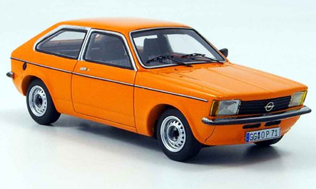 Opel Kadett C 1/43 Neo C city oranje 1978 modelauto