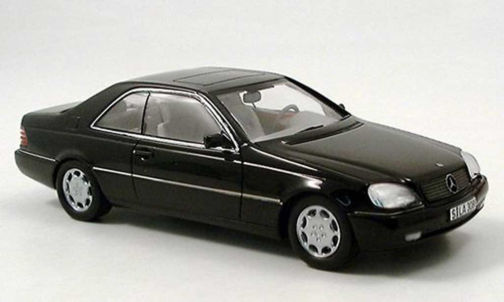 Mercedes 500 CL 1/43 Spark CL (C140) zwart modelauto