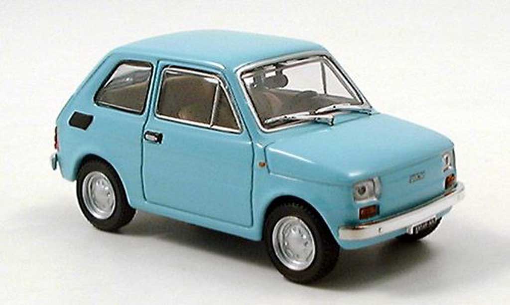 Fiat 126 1/43 Starline turkis modelauto
