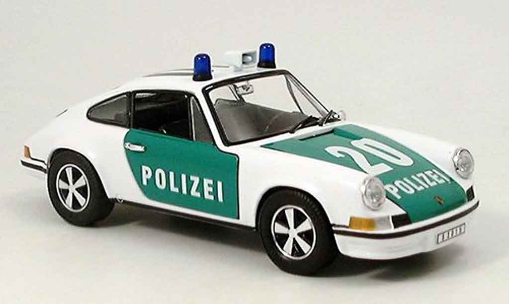 Porsche 911 2.4 1/18 Eagle 2.4 l polizei deutschland modelauto
