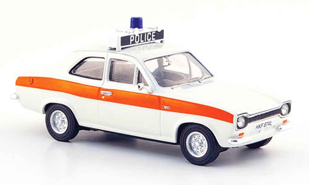 Ford Escort 1/43 Vanguards Mexico politie Mereyside England modelauto