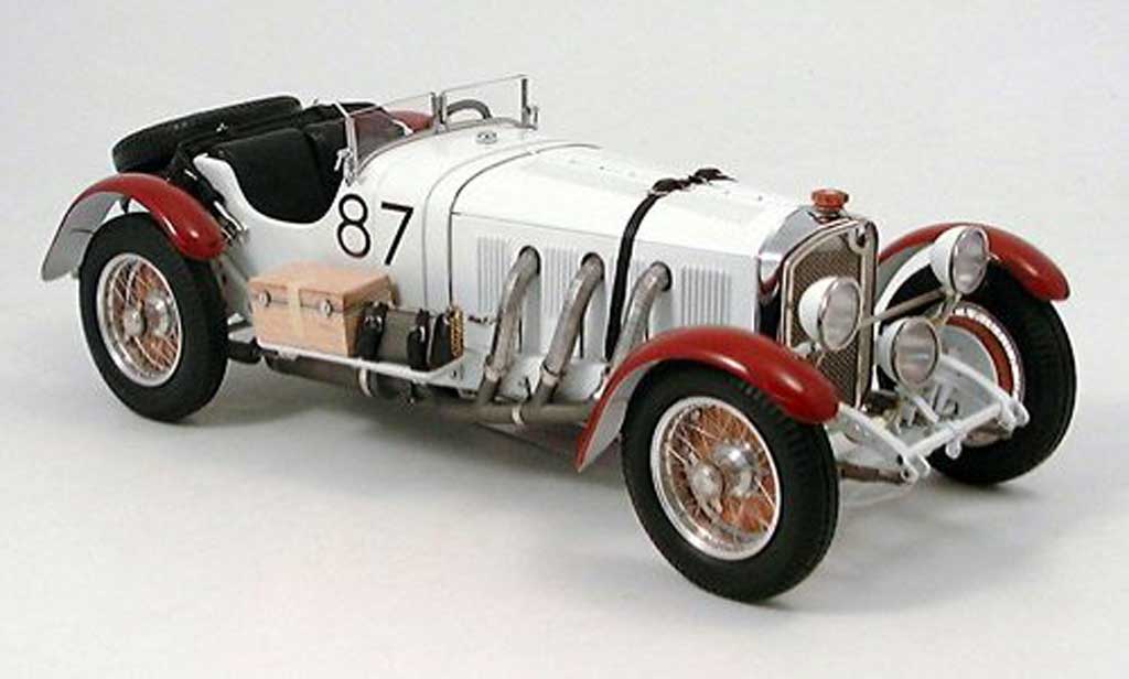 Mercedes SSK 1/18 CMC l wit modelauto