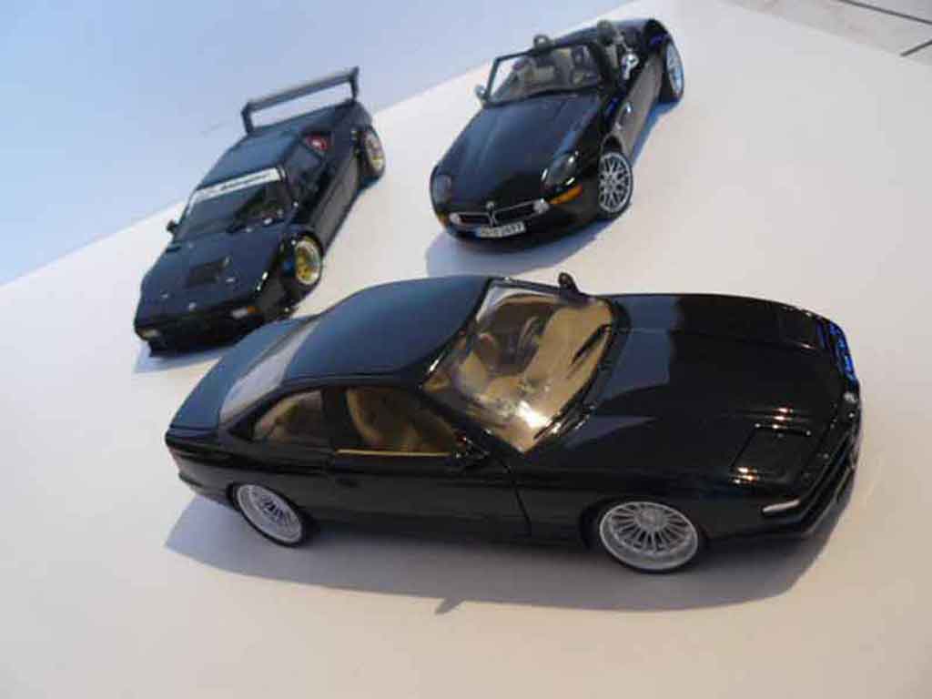 Bmw 850 csi e31 zwart jantes alpina 1/18 Maisto