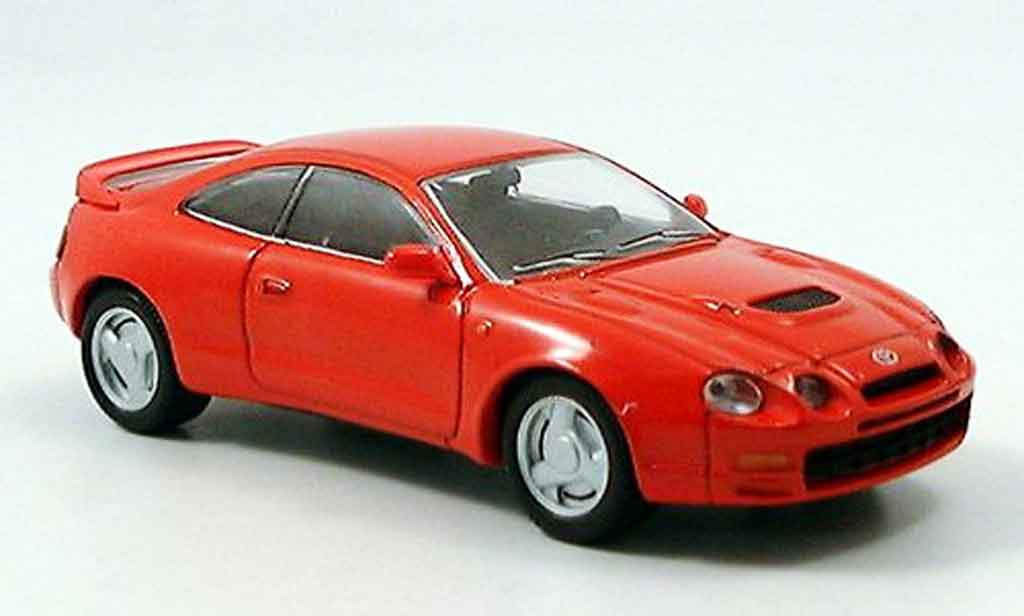Toyota Celica 1/43 Del Prado rood modelauto