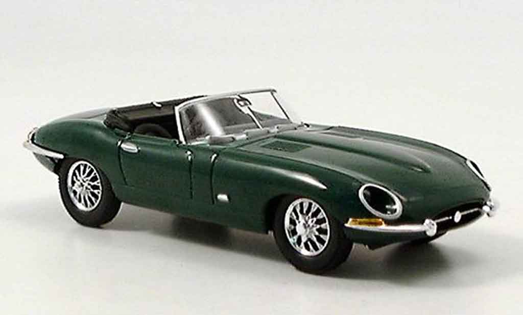 Jaguar E-Type 1/43 Del Prado grun modelauto