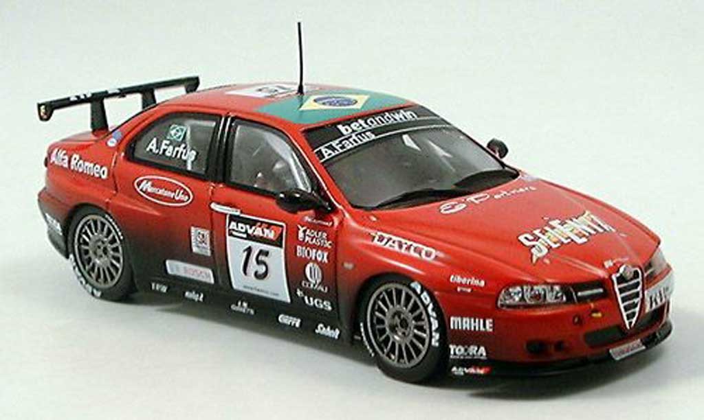 Alfa Romeo 156 GTA WTCC 1/43 Spark GTA WTCC No. 15 Farfus 2006 modelauto