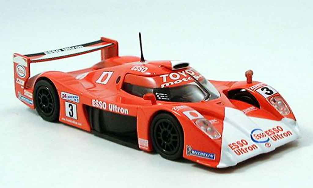 Toyota GT One 1/43 Del Prado no.3 rood modelauto