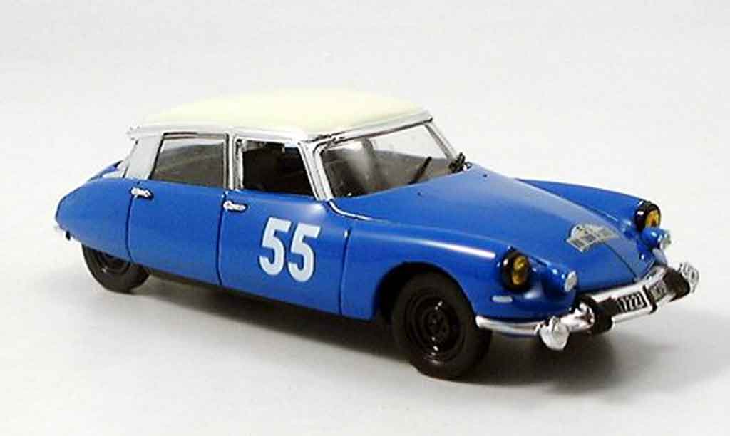 Citroen DS 19 1/43 Norev 19 no.55 rallye tour de course modelauto