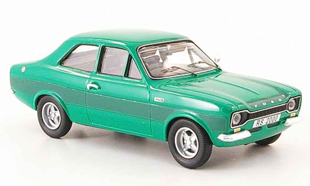 Ford Escort MK1 1/43 Trofeu MK1 2000 grun modelauto