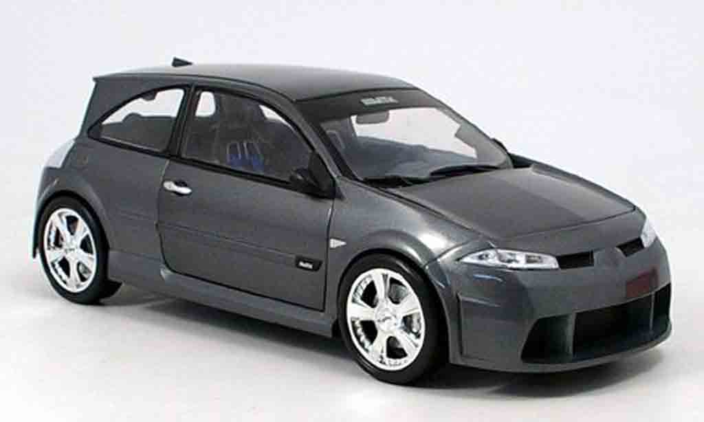 Renault Megane Vampire 1/18 Norev Vampire mtk grijs hologramme modelauto