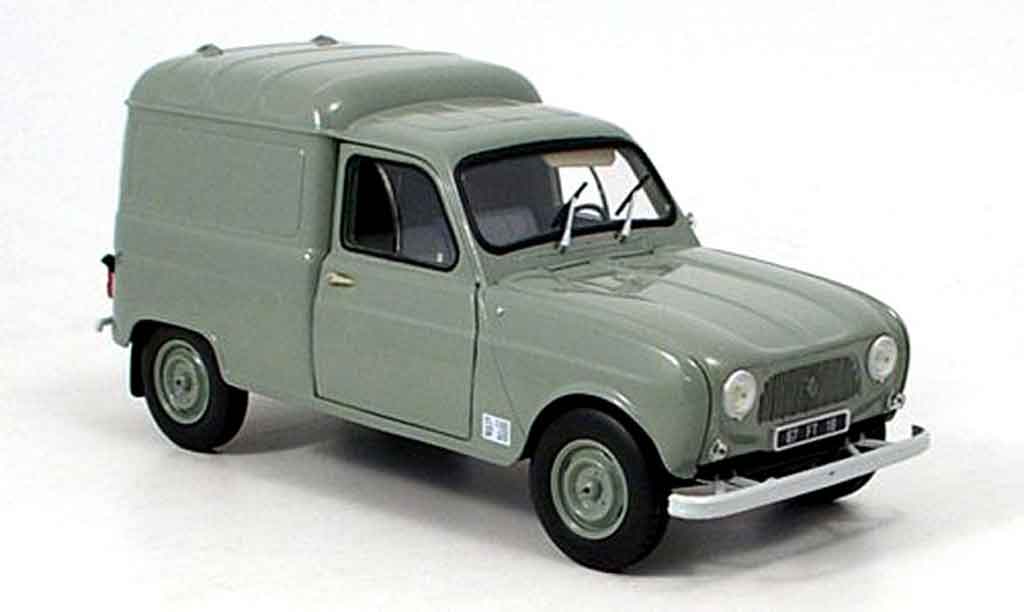 Renault 4 F4 1/18 Norev F grijs 1965 modelauto