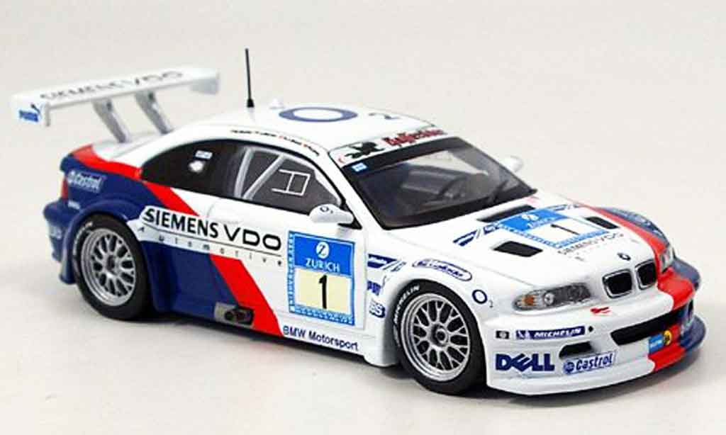 Bmw M3 E46 1/43 IXO GTR E46 No.1 Nurburgring 2005 modelauto