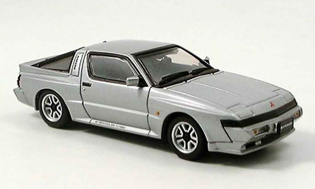 Mitsubishi Starion 1/43 Aoshima GSR VR grijs metallic 1988 modelauto
