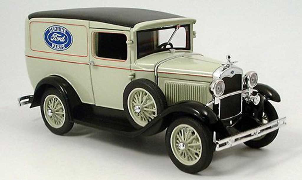 Ford Delivery 1/18 Signature Van grijs 1931 modelauto