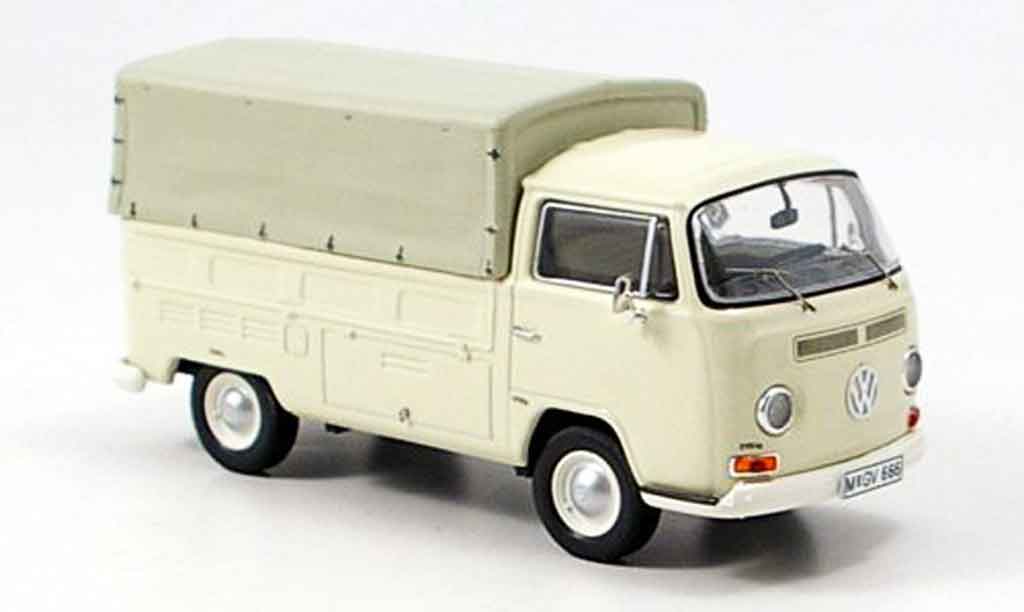 Volkswagen Combi 1/43 Premium Cls t2a pritsche avec plane wit modelauto