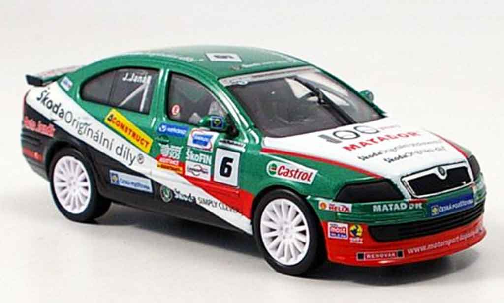 Skoda Octavia Cup 1/43 Abrex Cup no.6 2005 modelauto