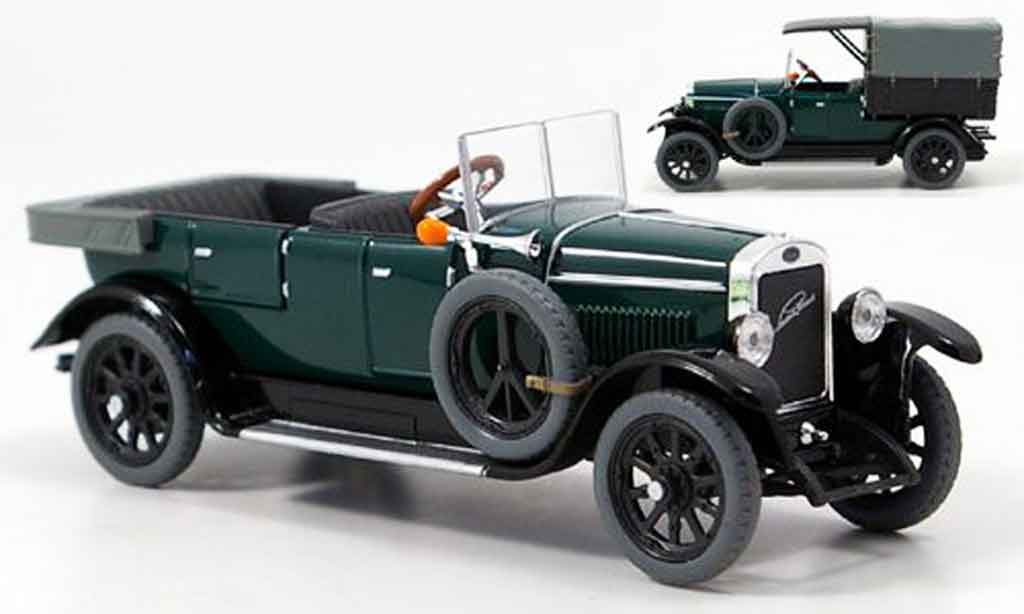 Laurin Klement Combi 1/43 Abrex Laurin-Klement body limousine lieferwagen grun 1927 modelauto