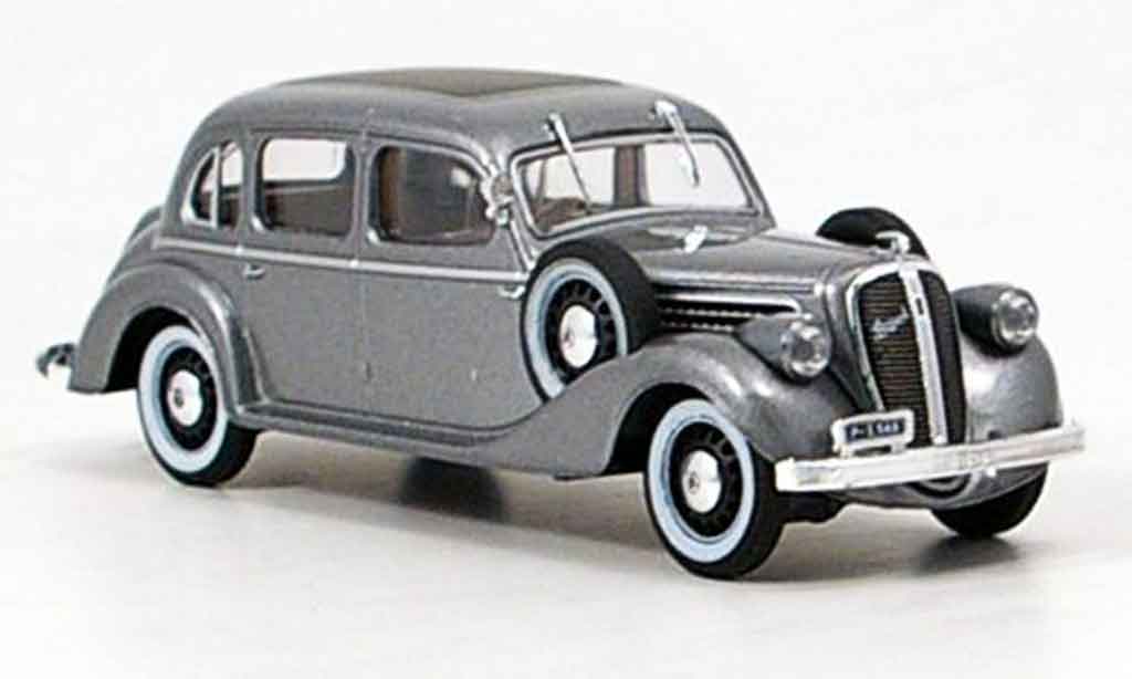 Skoda Superb 1938 1/43 Abrex 1938 913 grijs metallic modelauto