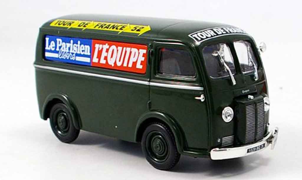 Peugeot D3A 1/43 Norev l'equipe tour de france 1952 modelauto