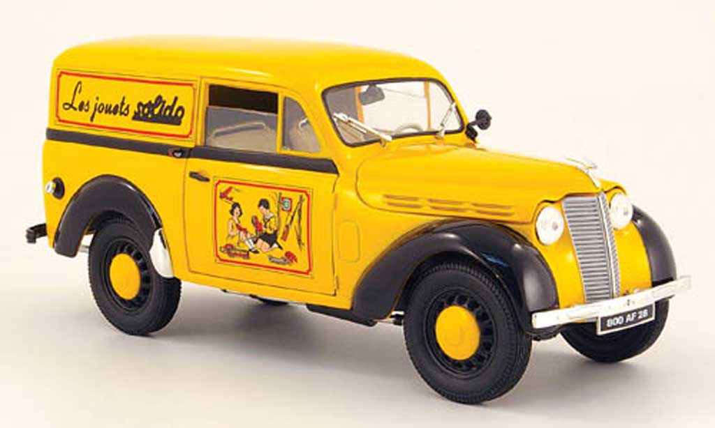 Renault Juvaquatre 1/18 Solido lieferwagen solido 1952 modelauto
