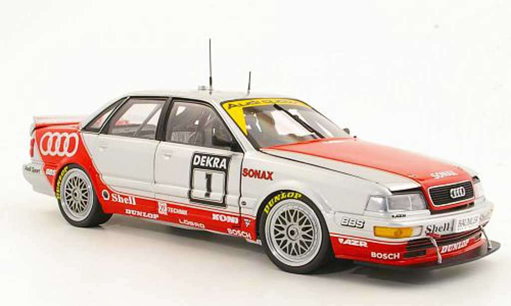 Audi V8 Quattro 1/18 Minichamps Quattro No.1 F.Biela Team AZR DTM Saison 1992 modelauto