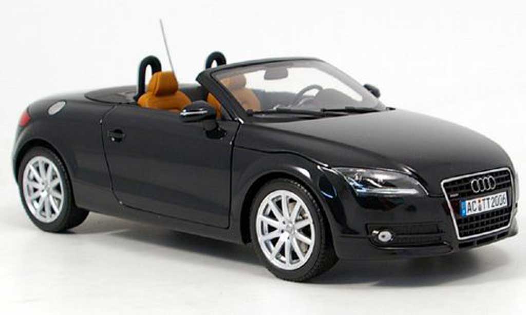 Audi TT Roadster 1/18 Minichamps Roadster zwart 2006 modelauto