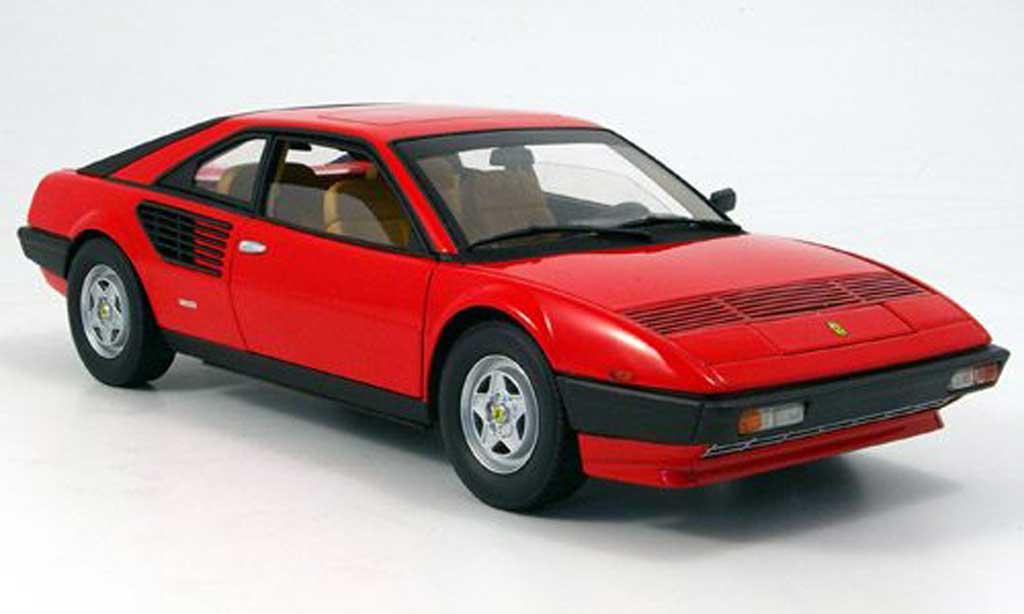 Ferrari Mondial 1/18 Hot Wheels Elite 8 rood serie elite modelauto