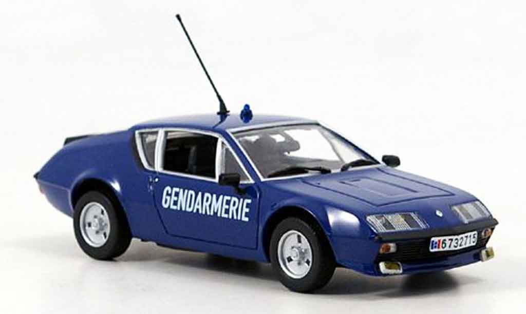 Alpine A310 1/43 Minichamps gendamerie modelauto