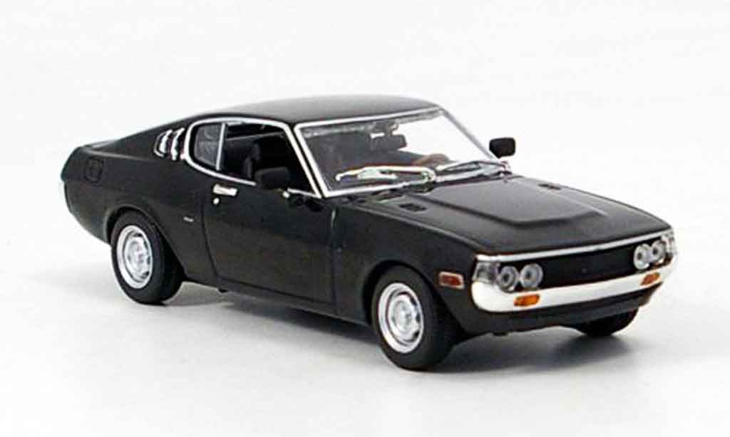 Toyota Celica 1/43 Minichamps fastback zwart 1975 modelauto