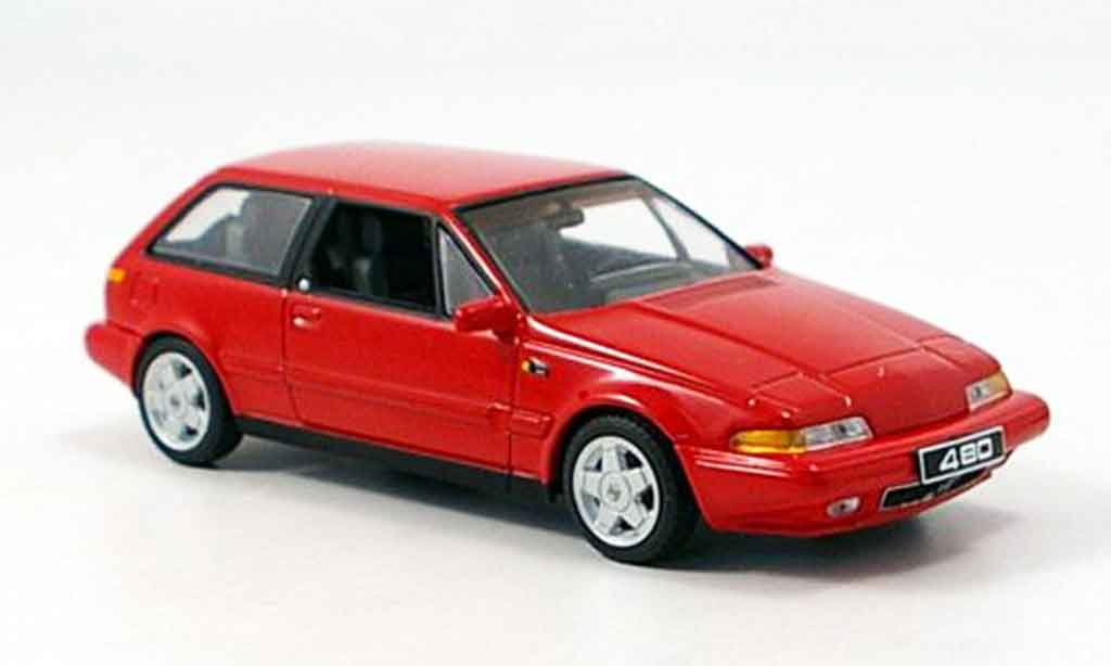 Volvo 480 1/43 Minichamps ES rood 1986 modelauto