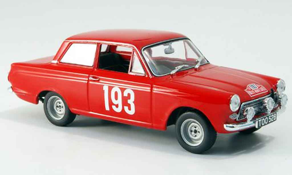 Ford Cortina 1/43 Minichamps MK I Rally Monte Carlo 1963 modelauto
