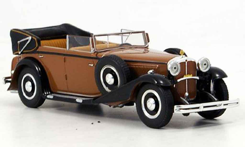 Maybach V12  DS8 1/43 Minichamps V12 DS8 Zeppelin bruin 1932 modelauto