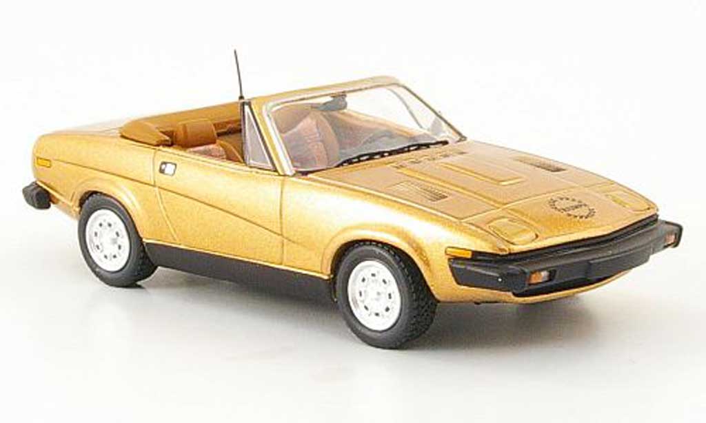 Triumph TR7 1/43 Trofeu Drophead gold modelauto