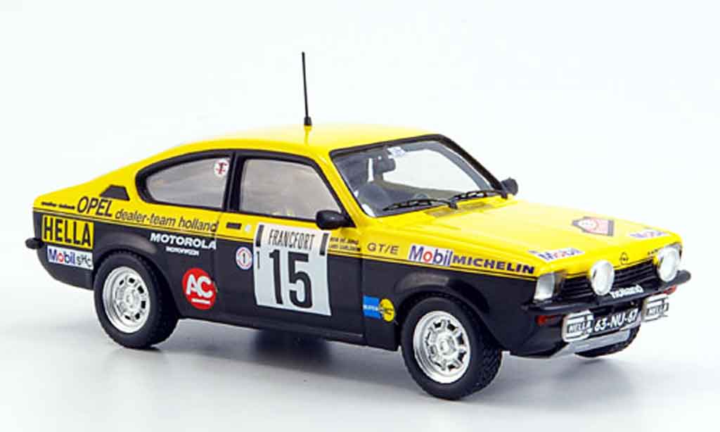 Opel Kadett GT 1/43 Trofeu GT e carlsson rallye monte carlo 1977 modelauto