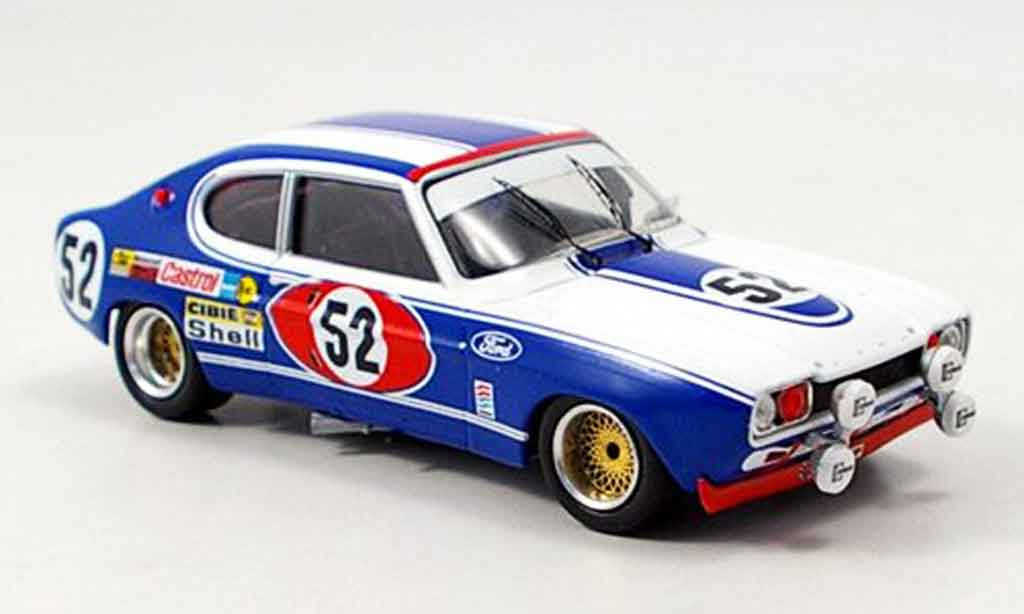 Ford Capri 2600 1/43 Trofeu 2600 No.52 24h Le Mans 1972 modelauto