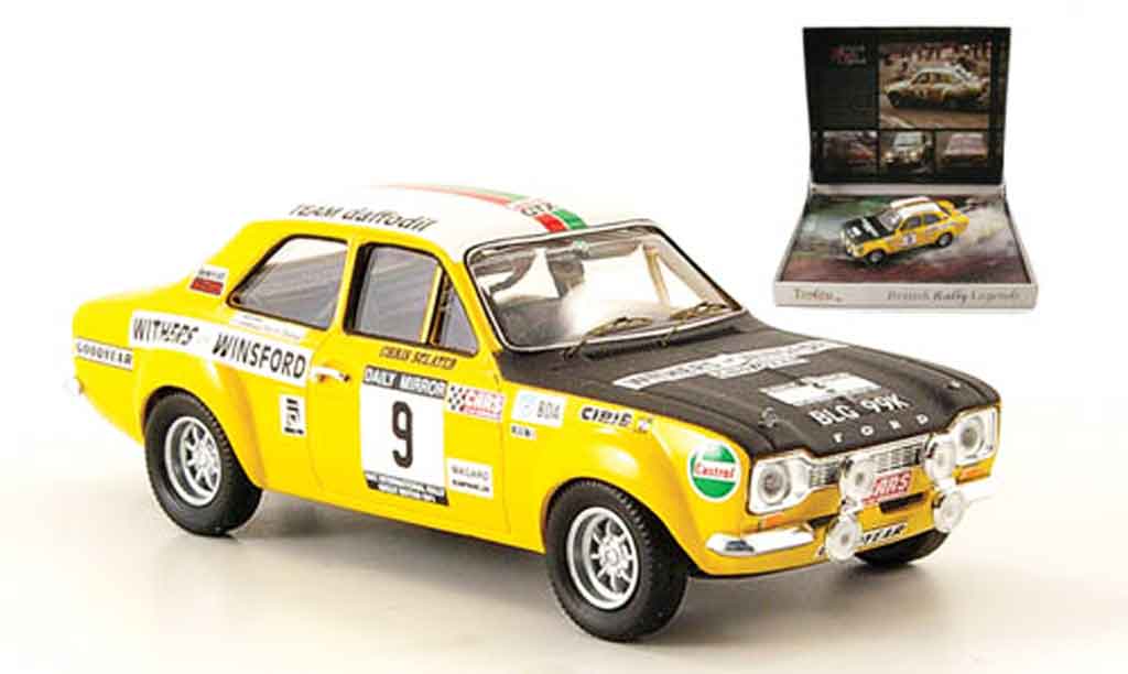 Ford Escort MK1 1/43 Trofeu MK1 Sclater British Rally Champ 1971 modelauto