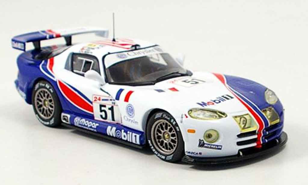 Dodge Viper GTS R 1/43 IXO GTS R No.51 Team Oreca Le Mans 1998 modelauto