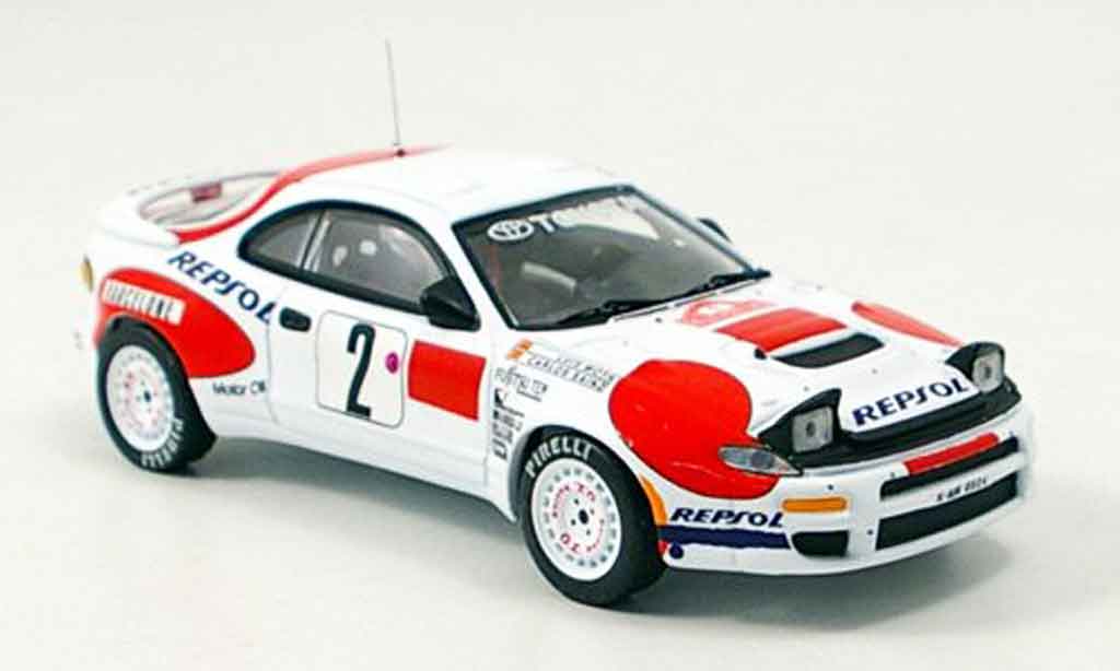 Toyota Celica 1/43 IXO no.2 sainz moya rallye monte carlo 1992 modelauto