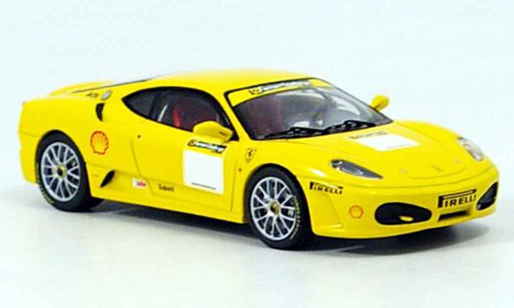 Ferrari F430 Challenge 1/43 IXO Challenge fiorano test geel 2006 modelauto