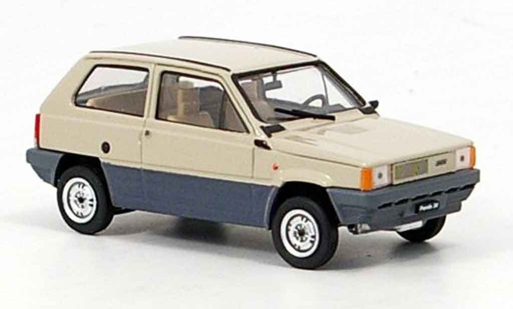 Fiat Panda 1/43 Brumm 30 beige 1980 modelauto