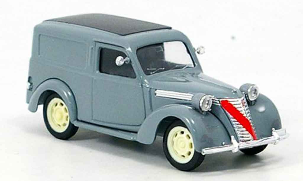 Fiat 1100 1/43 Brumm E Lieferwagen grijs modelauto