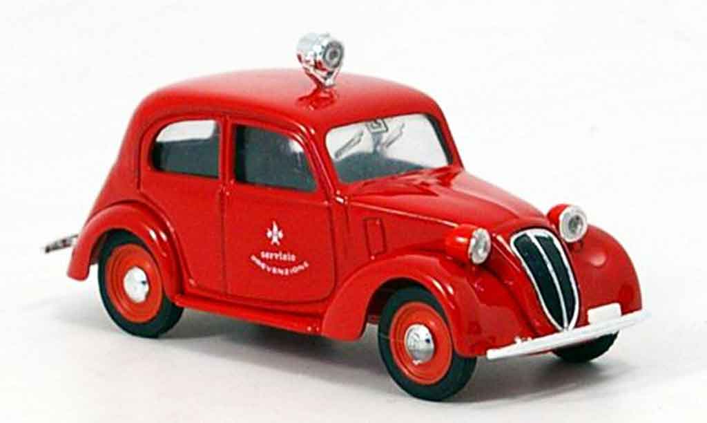 Fiat 1100 1937 1/43 Brumm 1937 pompier Italien modelauto