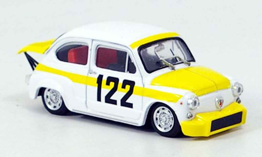 Fiat 850 1/43 Brumm Abarth TC No.122 Coppa Collina 1969 modelauto