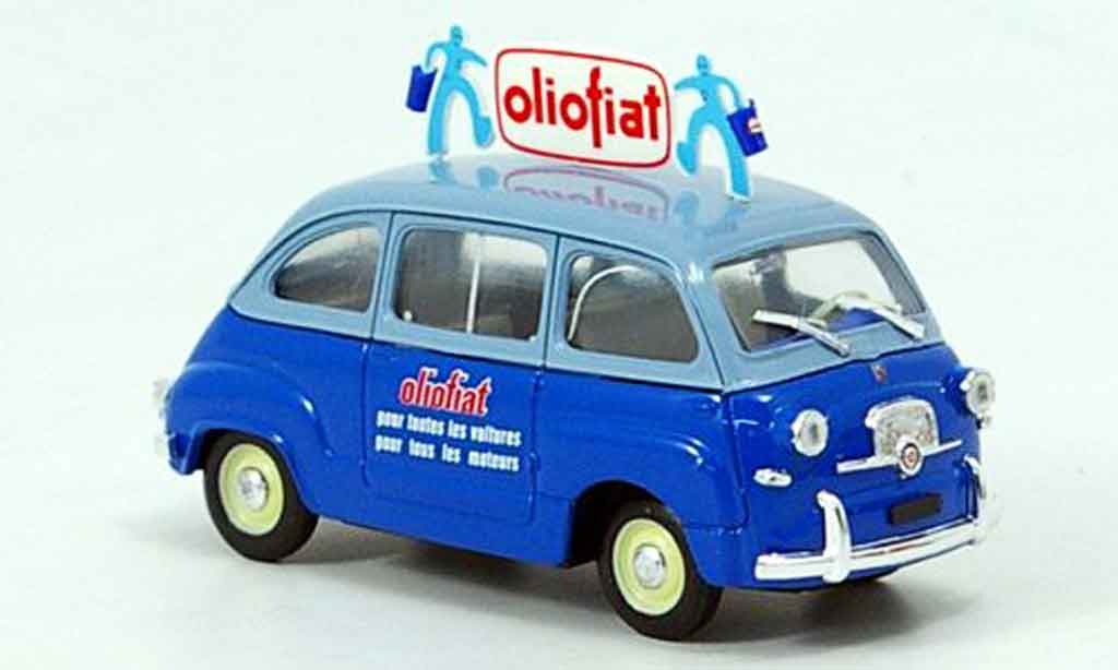 Fiat 600 1/43 Brumm Multipla Olio 1956 modelauto